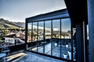 Bioklimatik Pergola(Rolling Roof) - Giyotin Cam - Katlanır Cam