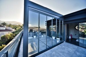 Bioklimatik Pergola(Rolling Roof) - Giyotin Cam - Katlanır Cam