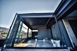 Bioklimatik Pergola(Rolling Roof) - Giyotin Cam - Katlanır Cam
