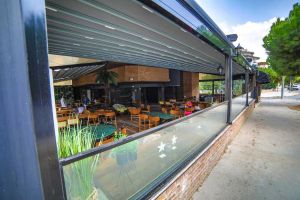 Pergola - Giyotin Cam - Körüklü Tente