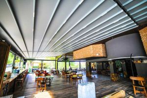 Pergola - Giyotin Cam - Körüklü Tente
