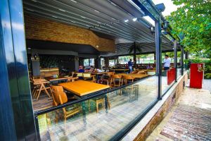 Pergola - Giyotin Cam - Körüklü Tente