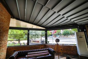 Pergola - Giyotin Cam - Körüklü Tente
