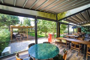 Pergola - Giyotin Cam - Körüklü Tente