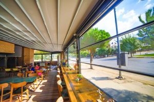 Pergola - Giyotin Cam - Körüklü Tente