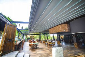 Pergola - Giyotin Cam - Körüklü Tente