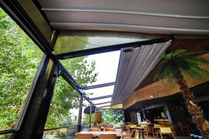Pergola - Giyotin Cam - Körüklü Tente