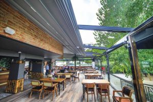 Pergola - Giyotin Cam - Körüklü Tente